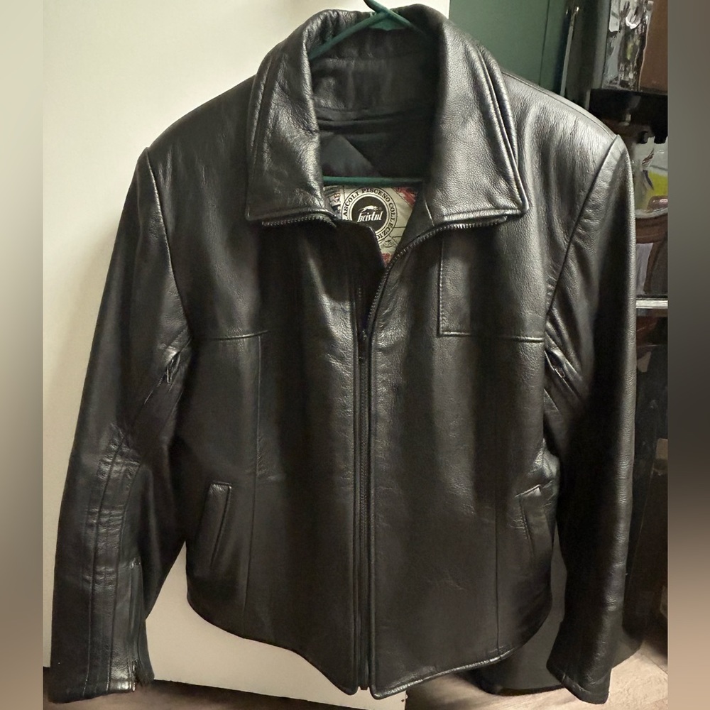 Bristol Ladies Leather Jacket   Sz18